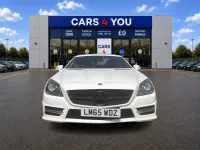 Used Mercedes SLK250 AMG 204 HP (150 kW) 2015 White Cabriolet