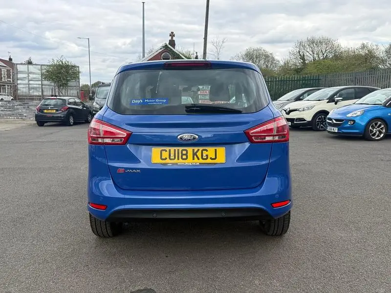 Usado Ford B-MAX Zetec 2018 Azul Monovolume