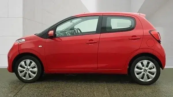 Begagnad Citroën C1 Feel 2018 Röd Halvkombi