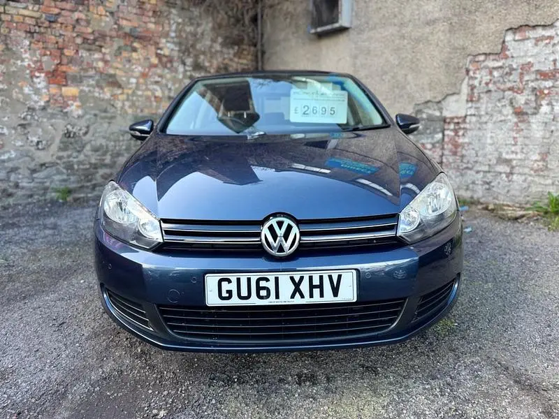 Usado VW Golf VI Match 105 HP (77 kW) 2011 Azul Citadino