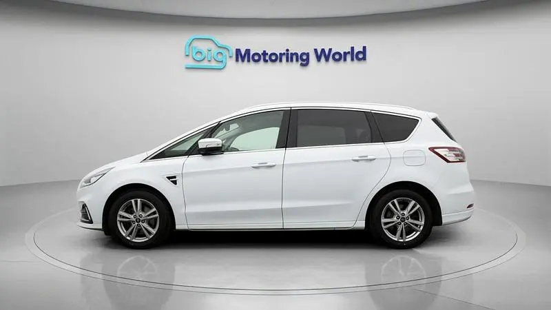 Begagnad Ford S-MAX Titanium 150 HK (110 kW) 2021 Vit Minibuss