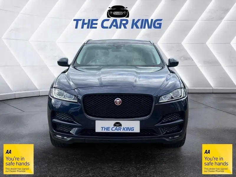 Second-hand Jaguar F-Pace Prestige 180 CP (132 kW) 2017 Albastru SUV