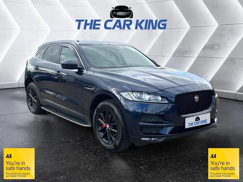 Second-hand Jaguar F-Pace Prestige 180 CP (132 kW) 2017 Albastru SUV