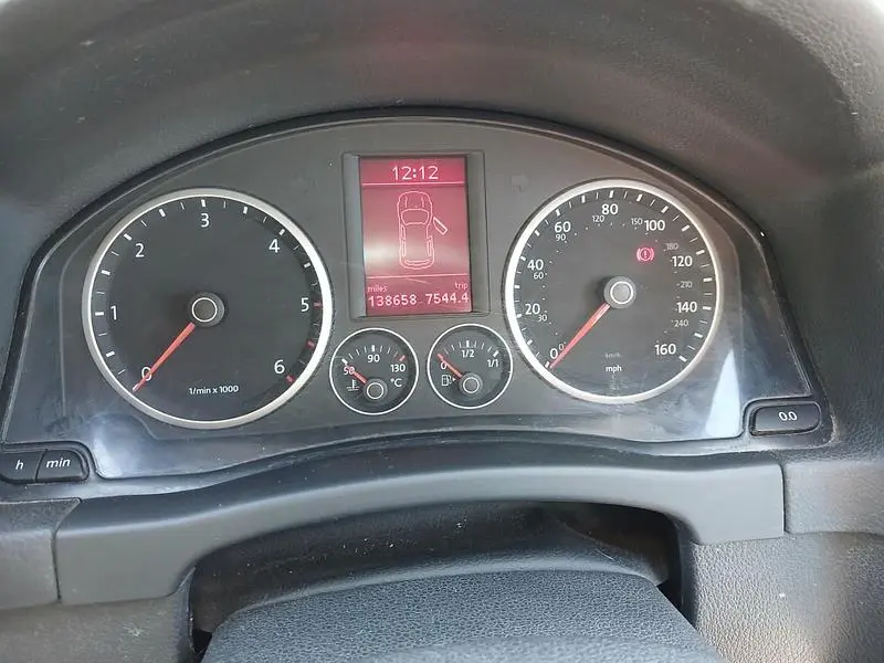 Begagnad VW Tiguan S 2008 Svart SUV