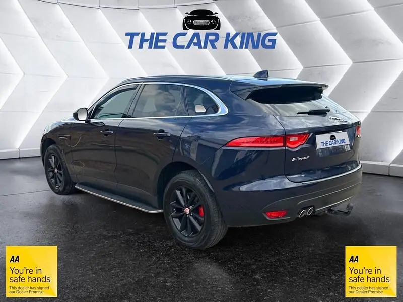 Second-hand Jaguar F-Pace Prestige 180 CP (132 kW) 2017 Albastru SUV