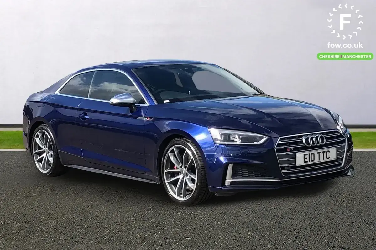 Begagnad Audi A5 Design 272 HK (200 kW) 2017 Blå Sportkupé