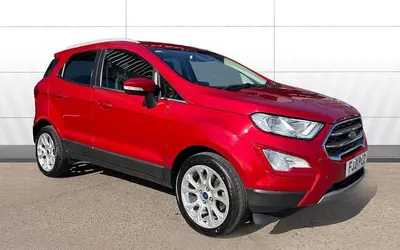 Usado Ford Ecosport Titanium 125 HP (91 kW) 2021 Vermelho SUV