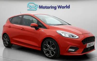 Używany Ford Fiesta ST-Line X 140 KM (102 kW) 2019 Czerwony Hatchback