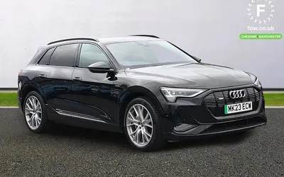 Używany Audi e-tron Black Edition 300 kW (408 KM) 2022 Czarny SUV