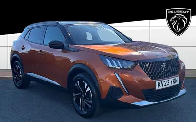 Second-hand Peugeot 2008 GTi 131 CP (96 kW) 2023 Portocaliu SUV