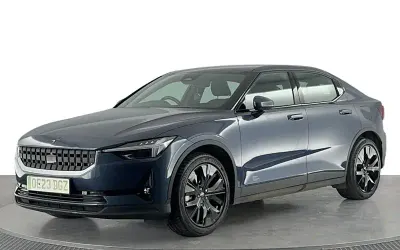 Begagnad Polestar 2 Long Range Single Motor 169 kW (231 HK) 2022 Blå Halvkombi