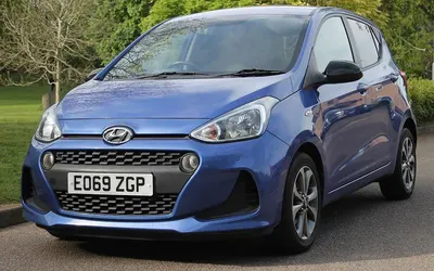 Begagnad Hyundai i10 67 HK (49 kW) 2019 Blå Halvkombi