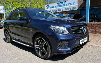 Usado Mercedes GLE43 AMG Premium 367 HP (269 kW) 2017 Azul Carrinha