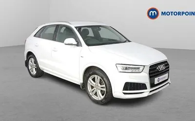 Używany Audi Q3 S-Line 150 KM (110 kW) 2018 Biały SUV