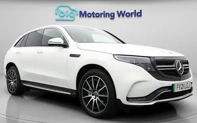 Usado Mercedes EQC400 AMG line 300 kW (408 HP) 2021 Branco SUV