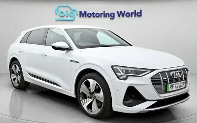 Używany Audi e-tron S-Line 230 kW (313 KM) 2022 Biały SUV