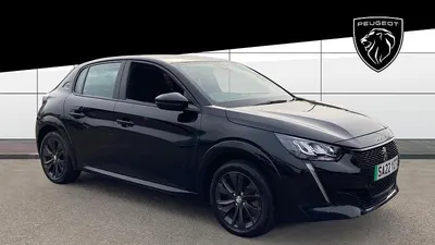 Second-hand Peugeot e-208 Allure 100 kW (136 CP) 2021 Negru Hatchback