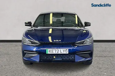 Begagnad Kia EV6 GT-Line 236 kW (321 HK) 2023 Blå SUV