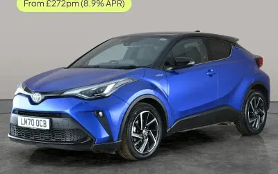 Second-hand Toyota C-HR 122 CP (89 kW) 2020 Albastru SUV