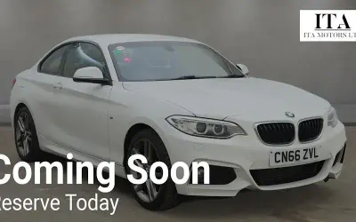 Used BMW 218 M Sport 136 HP (100 kW) 2017 Coupe