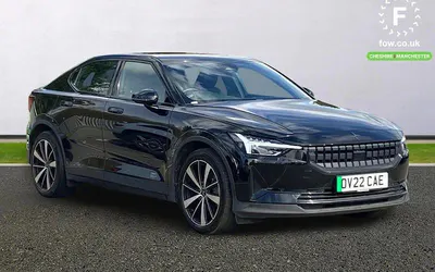 Begagnad Polestar 2 Long Range Dual motor 300 kW (408 HK) 2022 Svart Halvkombi
