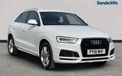 Używany Audi Q3 S-Line 180 KM (132 kW) 2018 Biały SUV