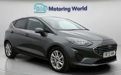Używany Ford Fiesta Titanium 125 KM (91 kW) 2021 Szary Hatchback