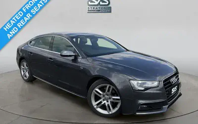 Używany Audi A5 Sportback S-Line 190 KM (139 kW) 2016 Szary Hatchback