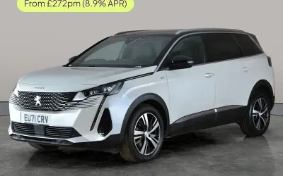Second-hand Peugeot 5008 GTi 131 CP (96 kW) 2021 Alb SUV