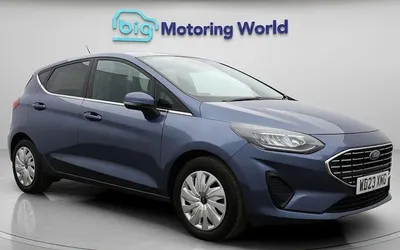 Używany Ford Fiesta Titanium 101 KM (74 kW) 2022 Niebieski Hatchback