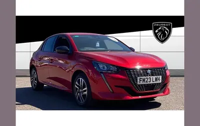 Second-hand Peugeot 208 Allure+ 131 CP (96 kW) 2023 Roșu Hatchback