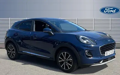 Używany Ford Puma Titanium 125 KM (91 kW) 2022 Niebieski SUV